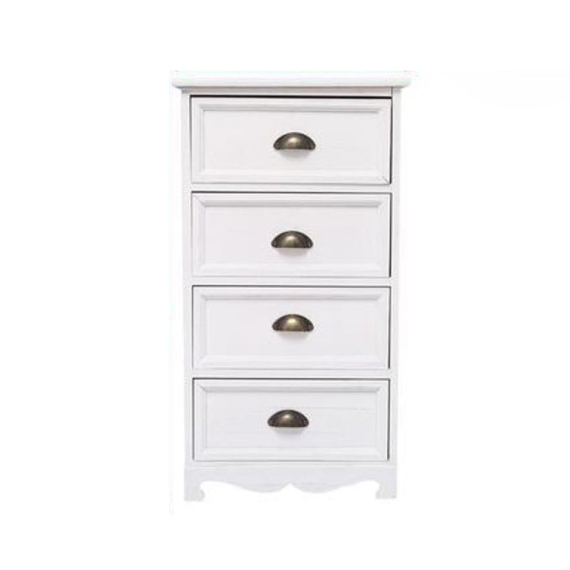 Vertical Nautical Bedroom Storage Chest Wooden Chest with Drawers