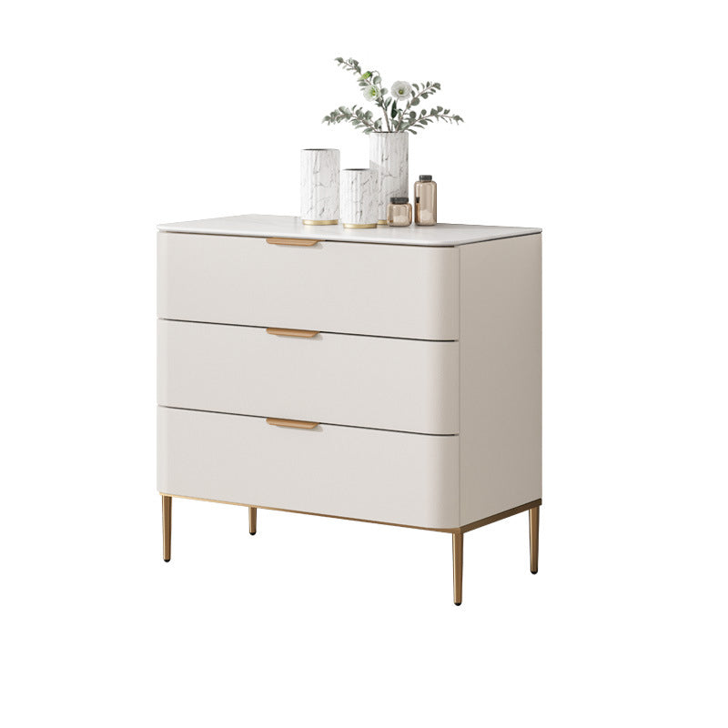 Glam Chest Engineered Wood Bedroom Storage Chest with Drawers