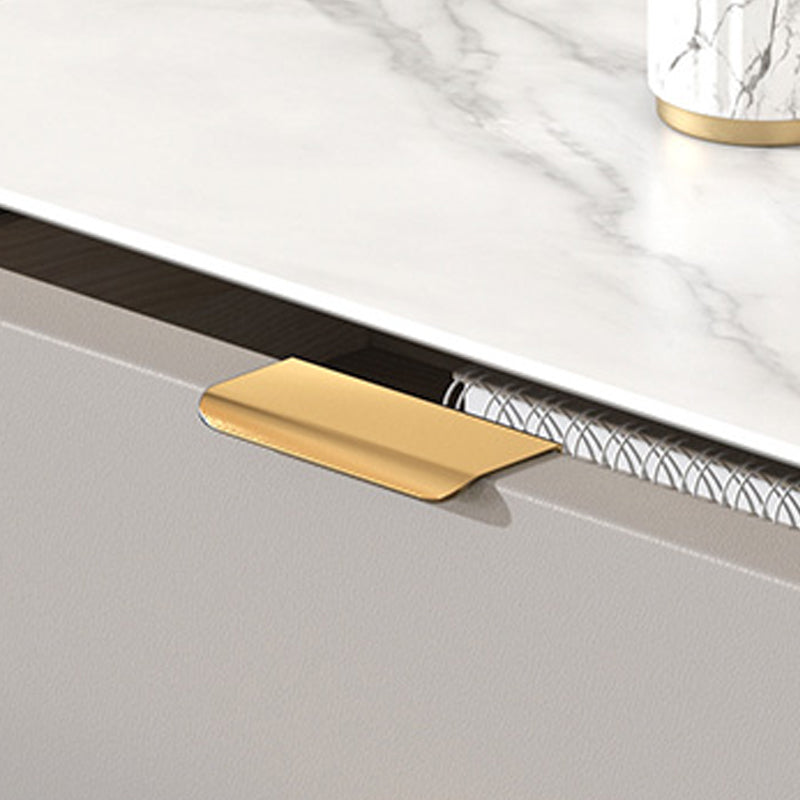 Glam Chest Engineered Wood Bedroom Storage Chest with Drawers