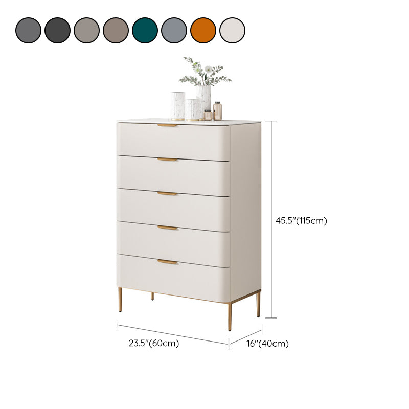 Glam Chest Engineered Wood Bedroom Storage Chest with Drawers