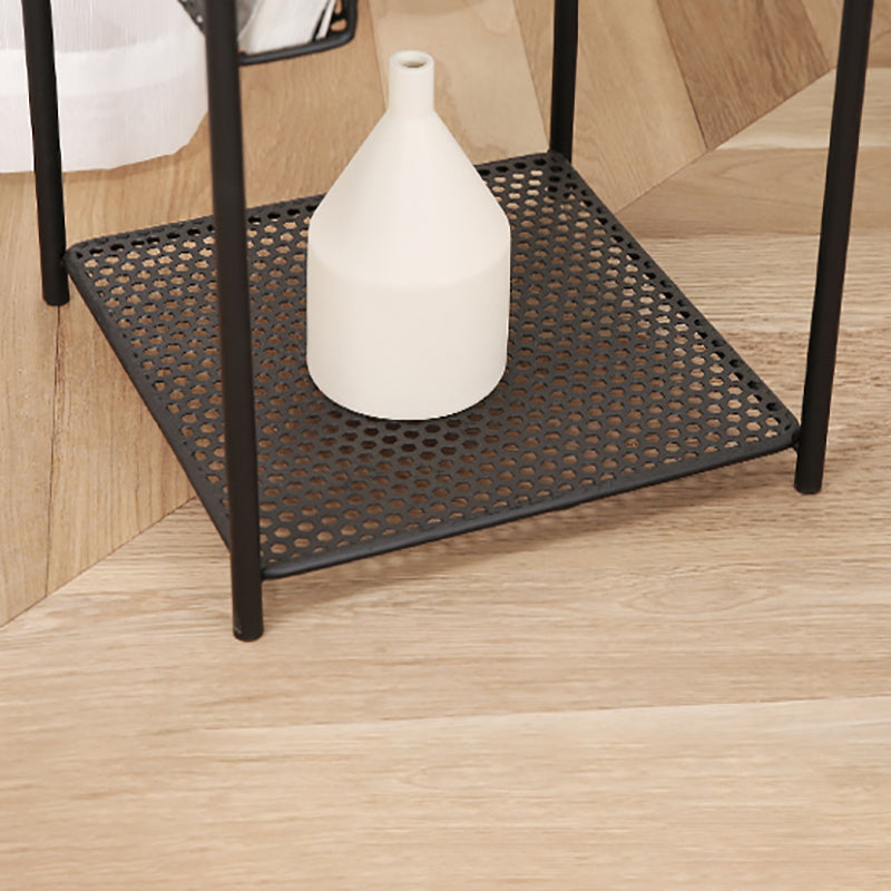 Urban Bookshelf Closed Back Metal Vertical Shelf for Living Room