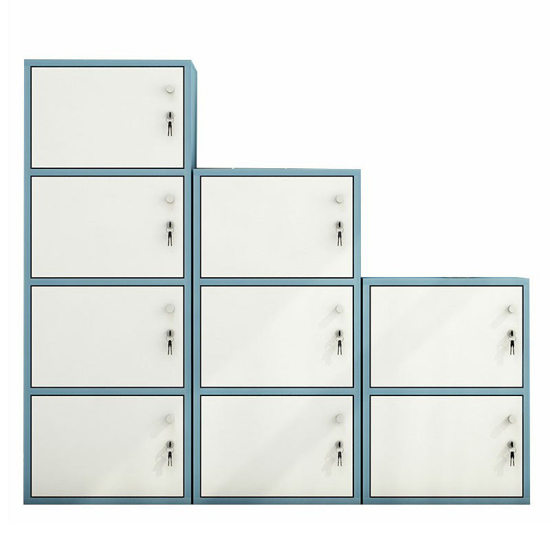 Light Wood Finish Non-Hanging Armoire Modern Storage Cabinet for Home