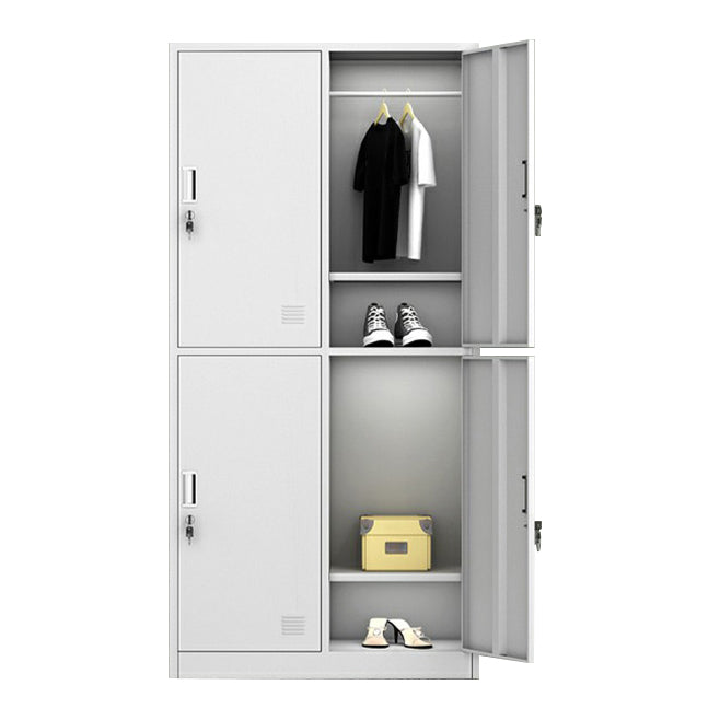 Hinged Door Storage Cabinet for Home Contemporary Metal Cabinet