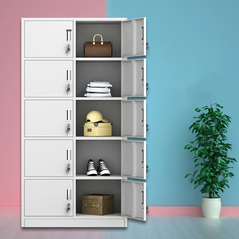 Hinged Door Storage Cabinet for Home Contemporary Metal Cabinet