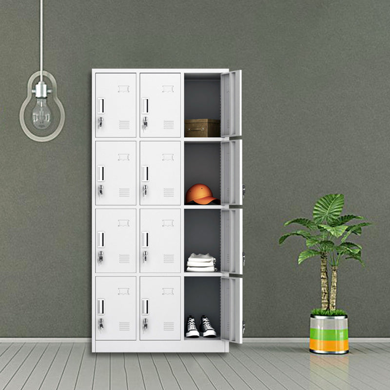 Hinged Door Storage Cabinet for Home Contemporary Metal Cabinet