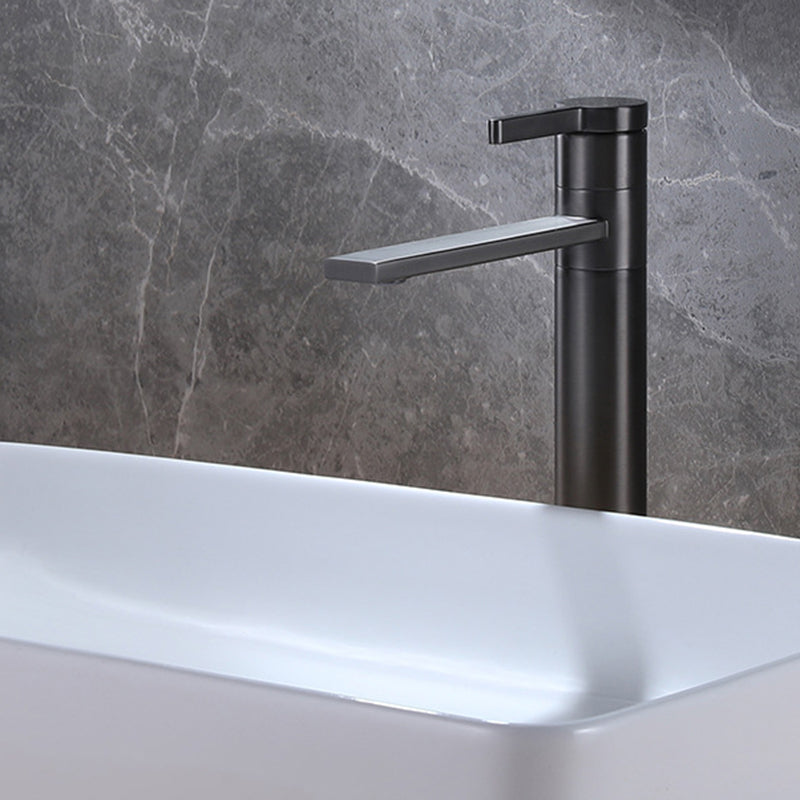 Industrial Circular Vessel Sink Faucet Stainless Steel Bathroom Faucet