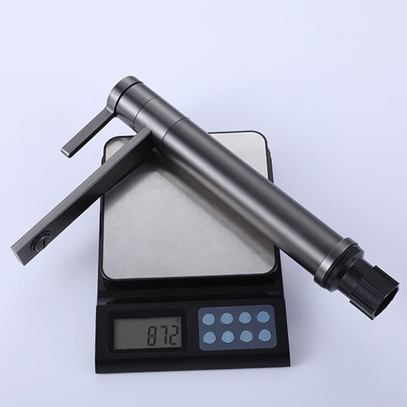 Industrial Circular Vessel Sink Faucet Stainless Steel Bathroom Faucet