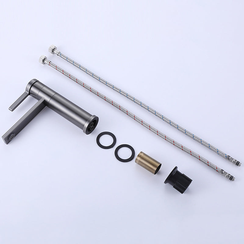 Industrial Circular Vessel Sink Faucet Stainless Steel Bathroom Faucet