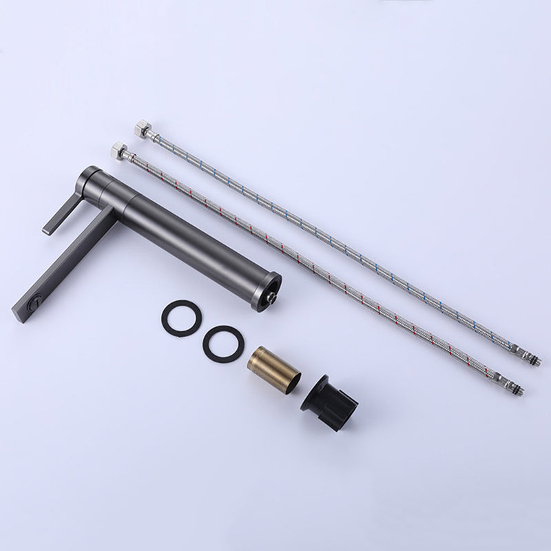 Industrial Circular Vessel Sink Faucet Stainless Steel Bathroom Faucet