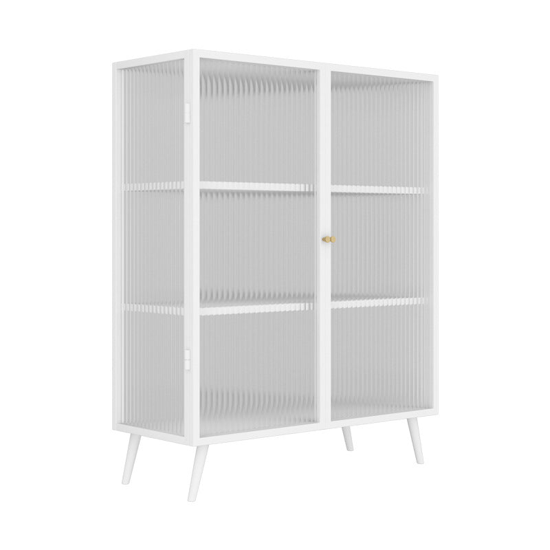 Multi-shelf Display Cabinet Industrial Storage Cabinet for Living Room