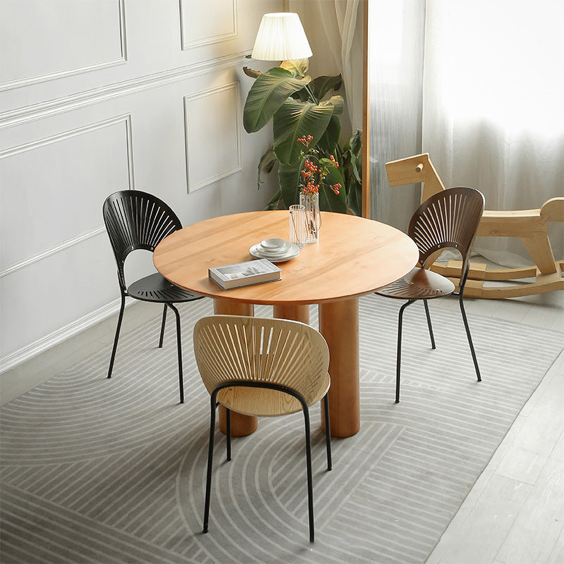 Modern Solid Wood Dining Table 3-foot Dinner Table for Home Use