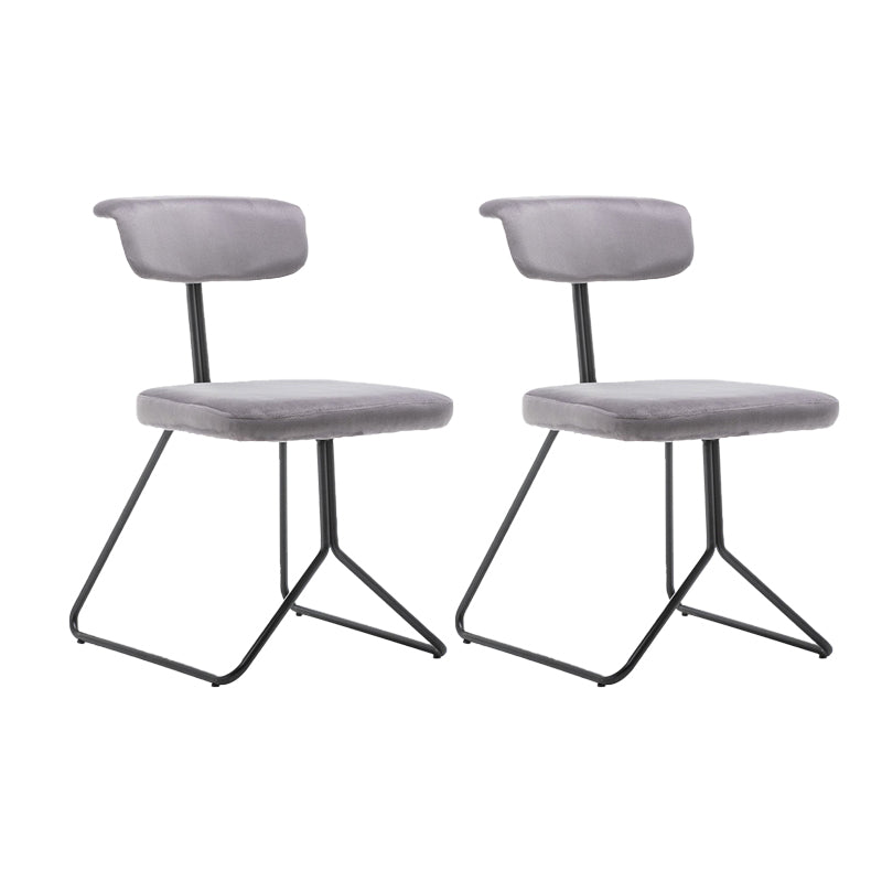 Traditional Upholstered Dining Chairs Kitchen Dining Armless Chair