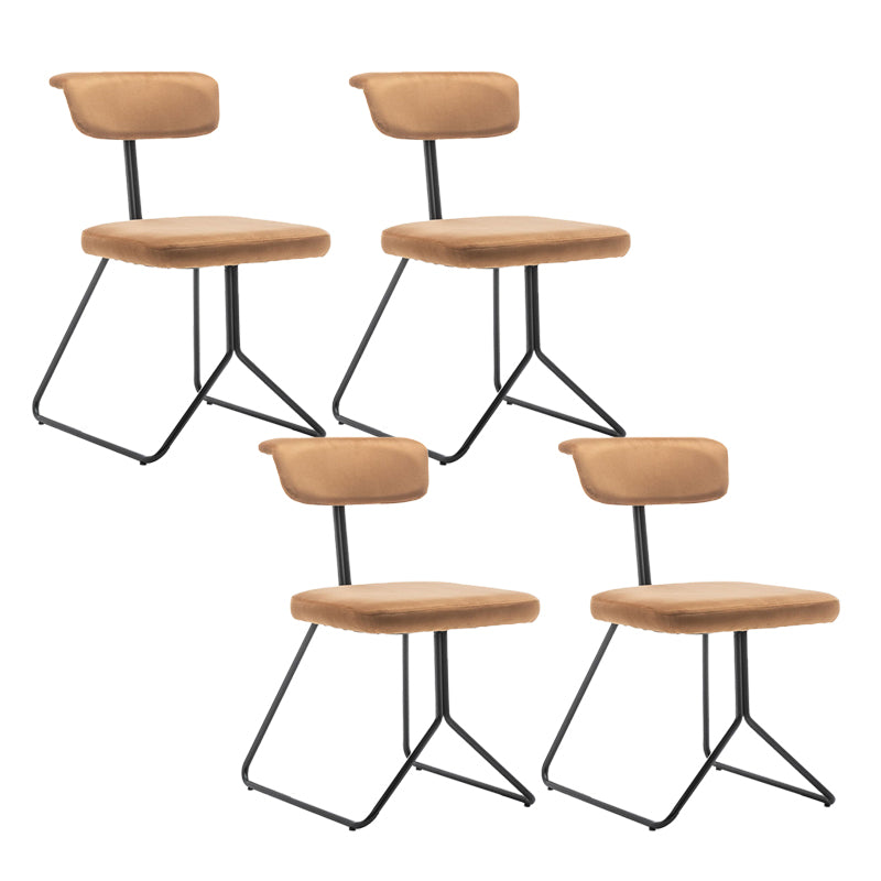 Traditional Upholstered Dining Chairs Kitchen Dining Armless Chair