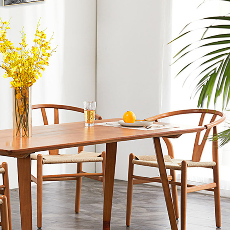 Traditional Kitchen Dining Chairs Solid Wood Arm Dining Chairs