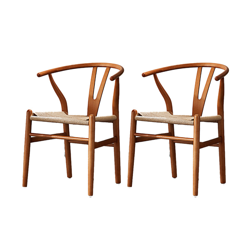 Traditional Kitchen Dining Chairs Solid Wood Arm Dining Chairs