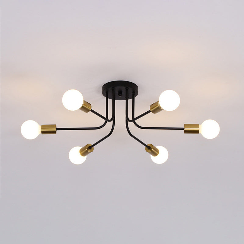 Contemporary Ceiling Lamp Minimalism Flush Mount Light Fixture