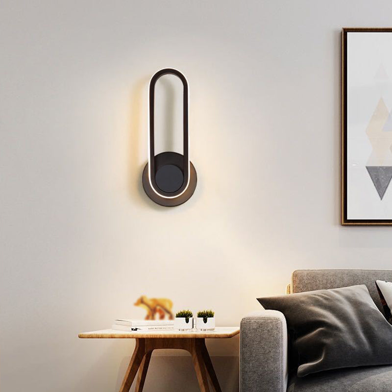 Geometric Wall Lighting Ideas Modern Metal 1 Light Wall Mount Lamp