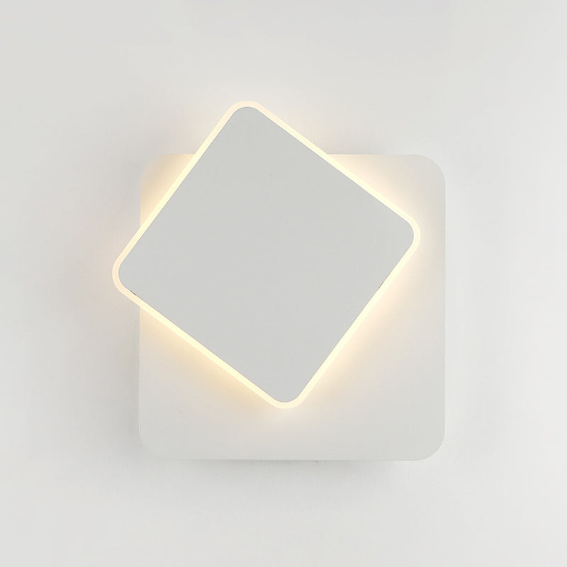 Simplicity Geometric Wall Lighting Ideas Metal 1 Light Sconce Light