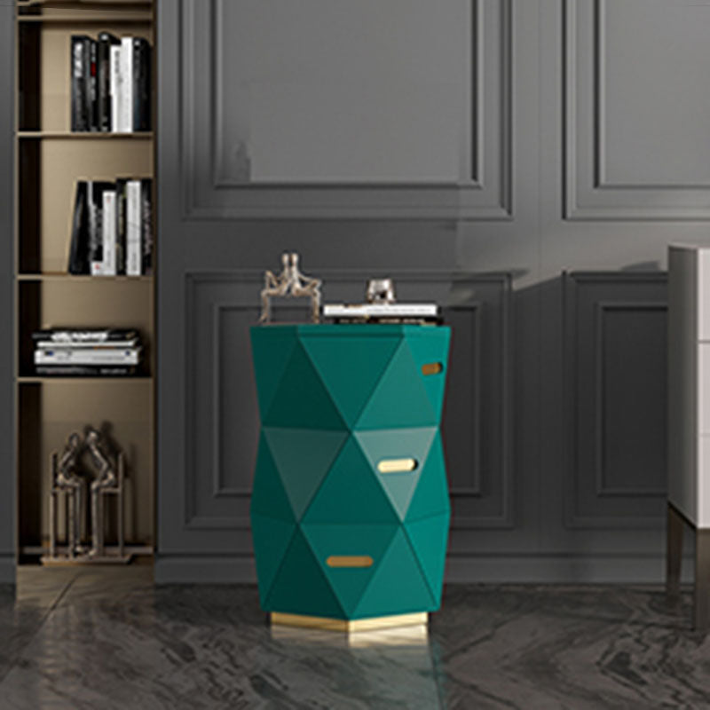 17.55-inch Width Glam Storage Chest 3 Drawers Storage Chest Dresser