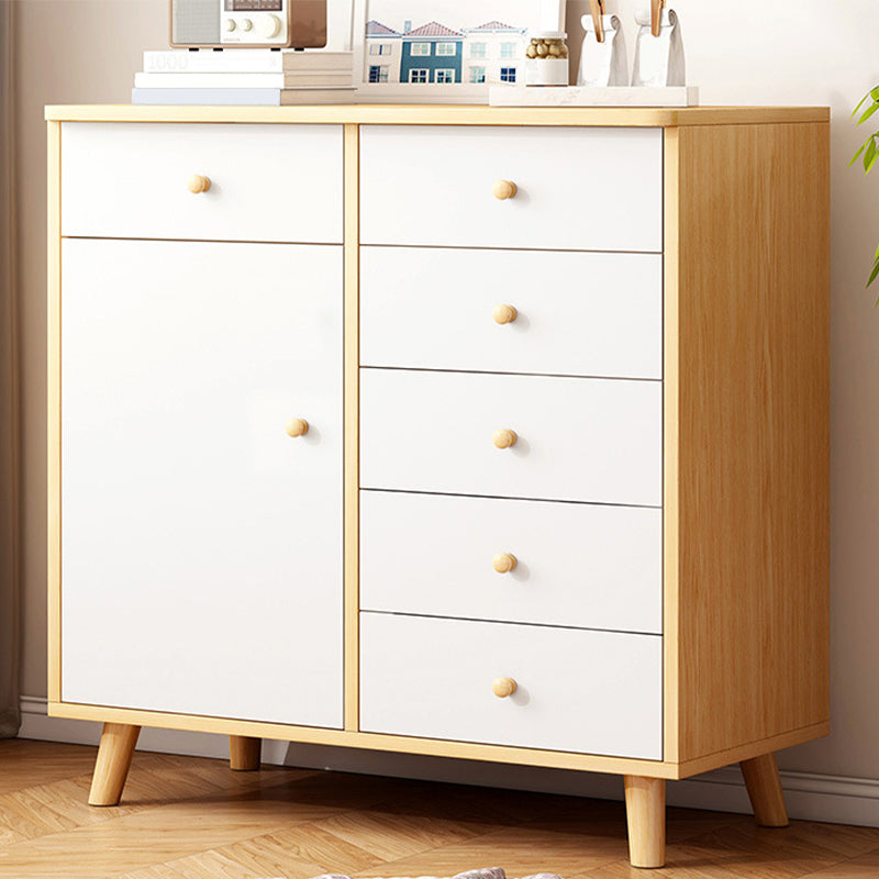 Contemporary Storage Chest Dresser Wooden Storage Chest for Bedroom