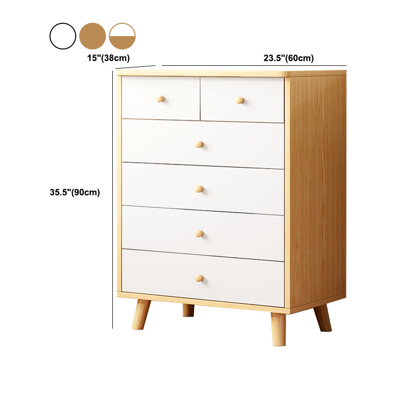 Contemporary Storage Chest Dresser Wooden Storage Chest for Bedroom