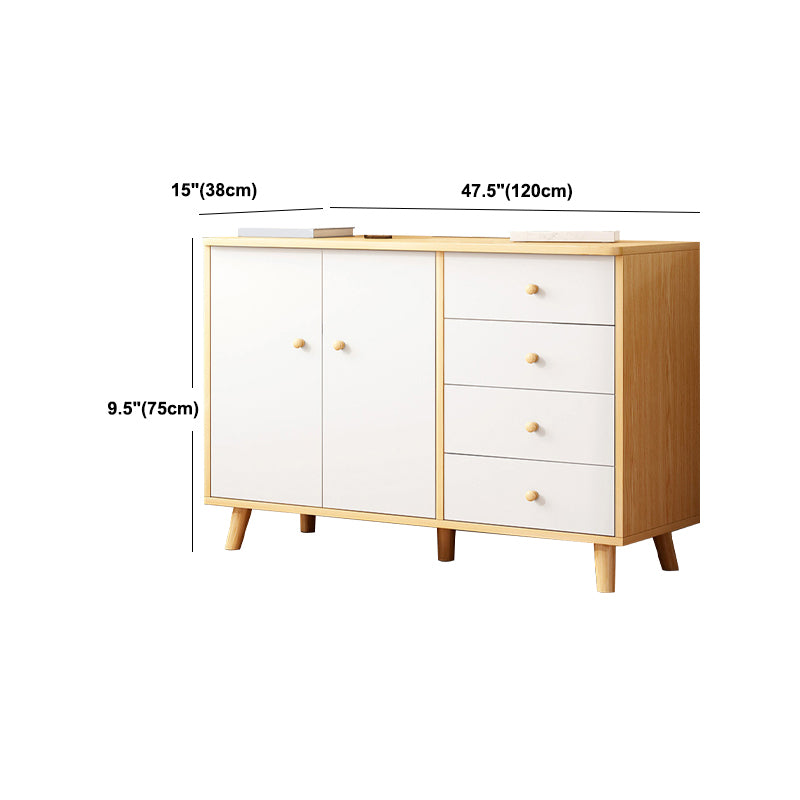 Contemporary Storage Chest Dresser Wooden Storage Chest for Bedroom