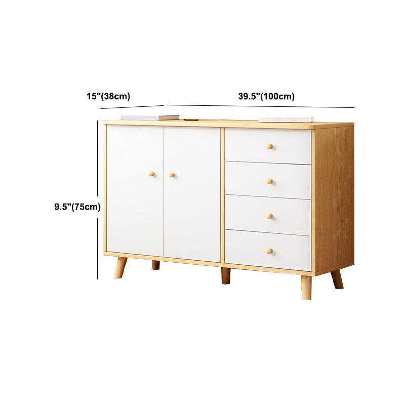 Contemporary Storage Chest Dresser Wooden Storage Chest for Bedroom