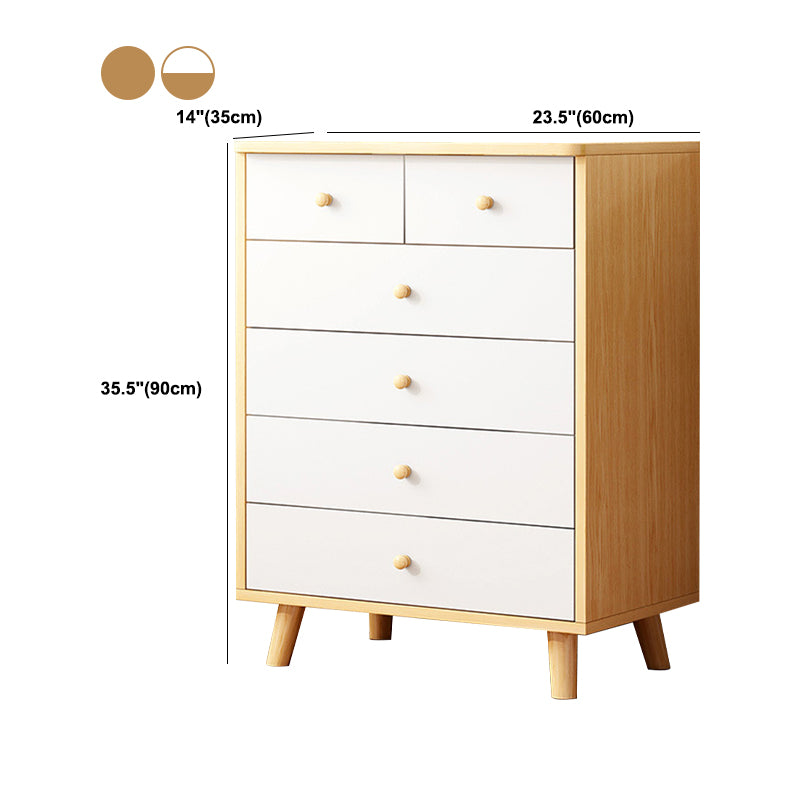 Contemporary Storage Chest Dresser Wooden Storage Chest for Bedroom