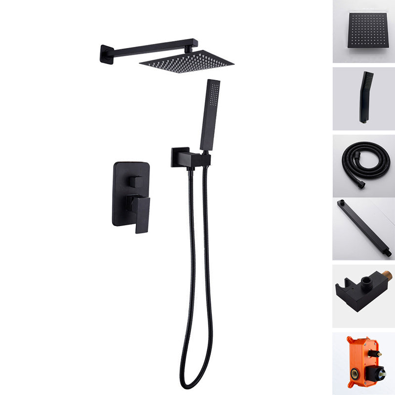 Modern Style Shower System Ceiling Mounted Spot Resist Handle Lever Shower System