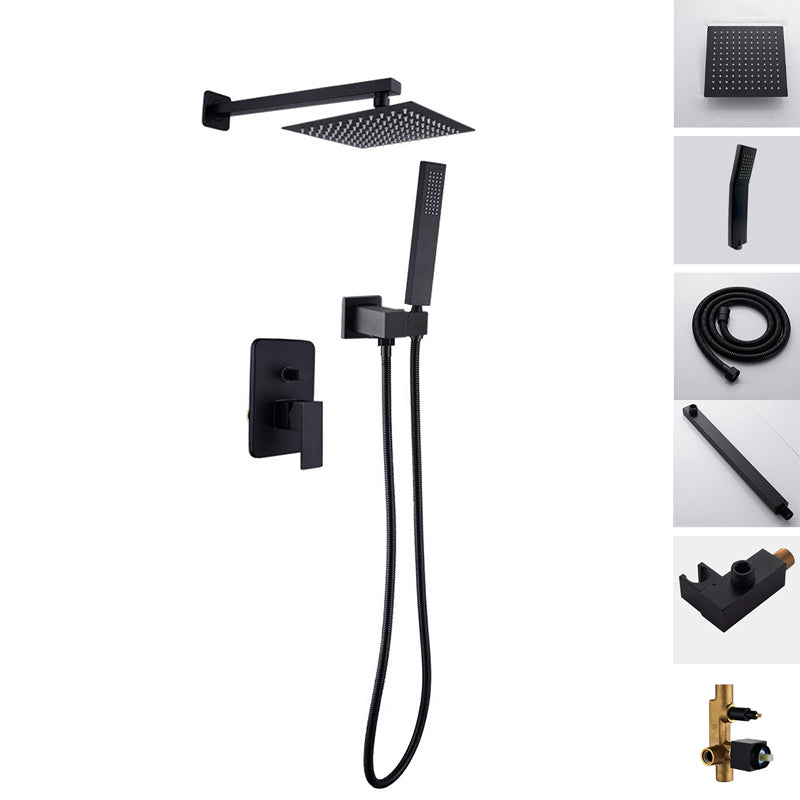 Modern Style Shower System Ceiling Mounted Spot Resist Handle Lever Shower System