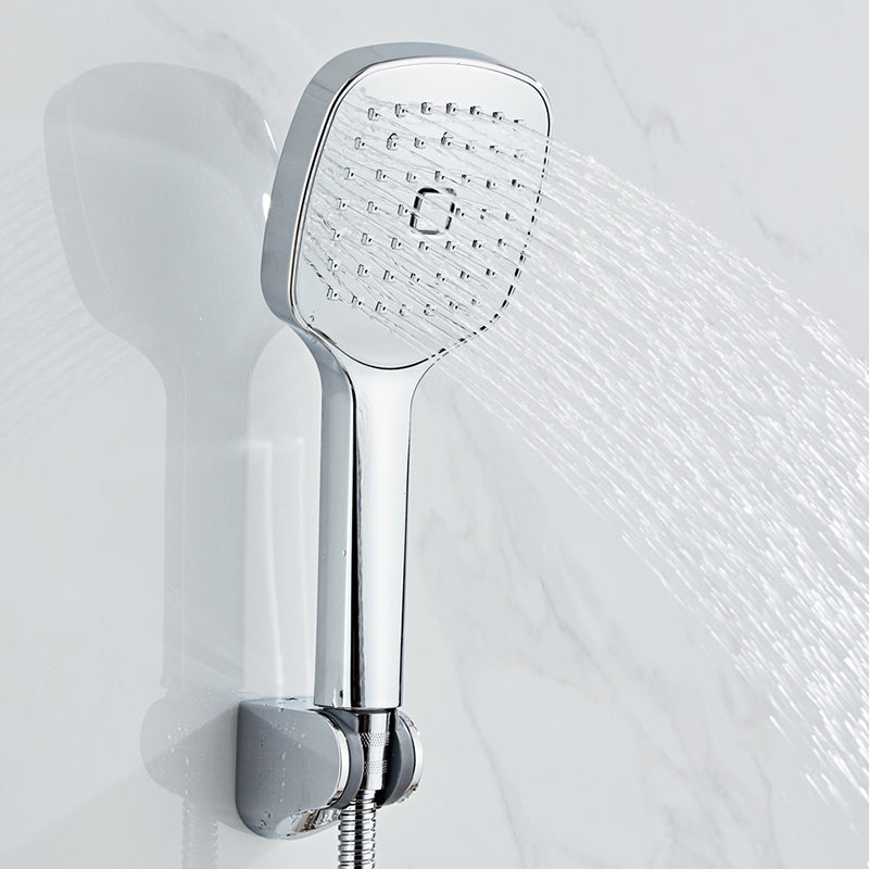 Square Hand Shower Head Modern Wall Mounted Handheld Shower Head