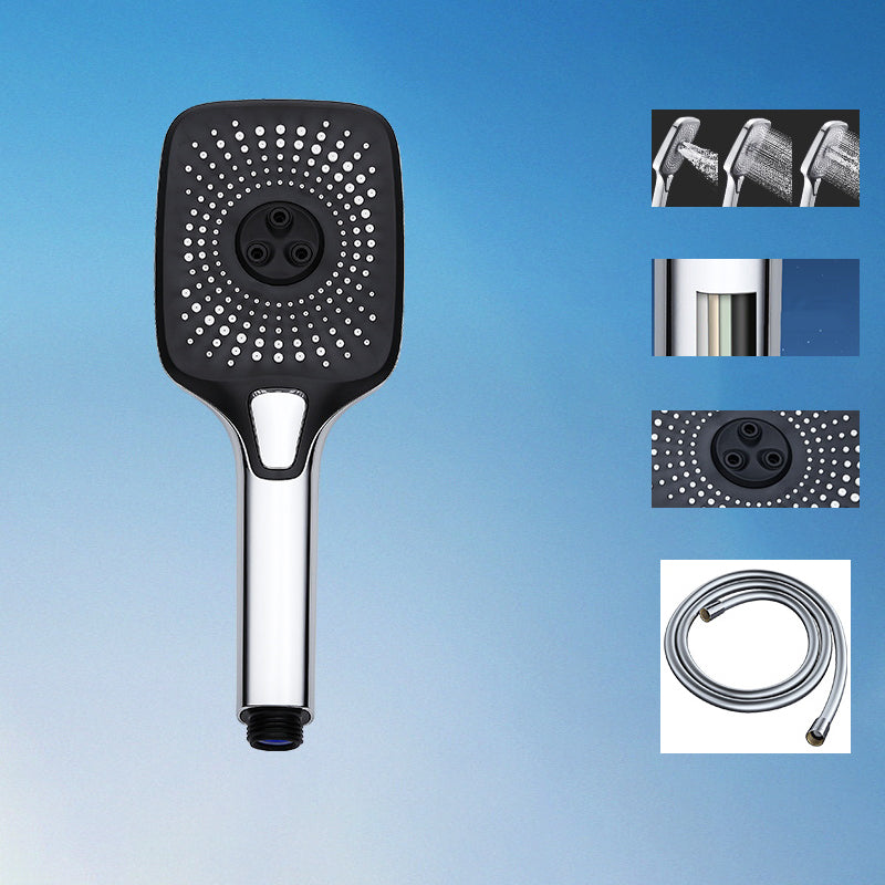 Wall Mounted Handheld Shower Head Modern Metal Hand Shower Head