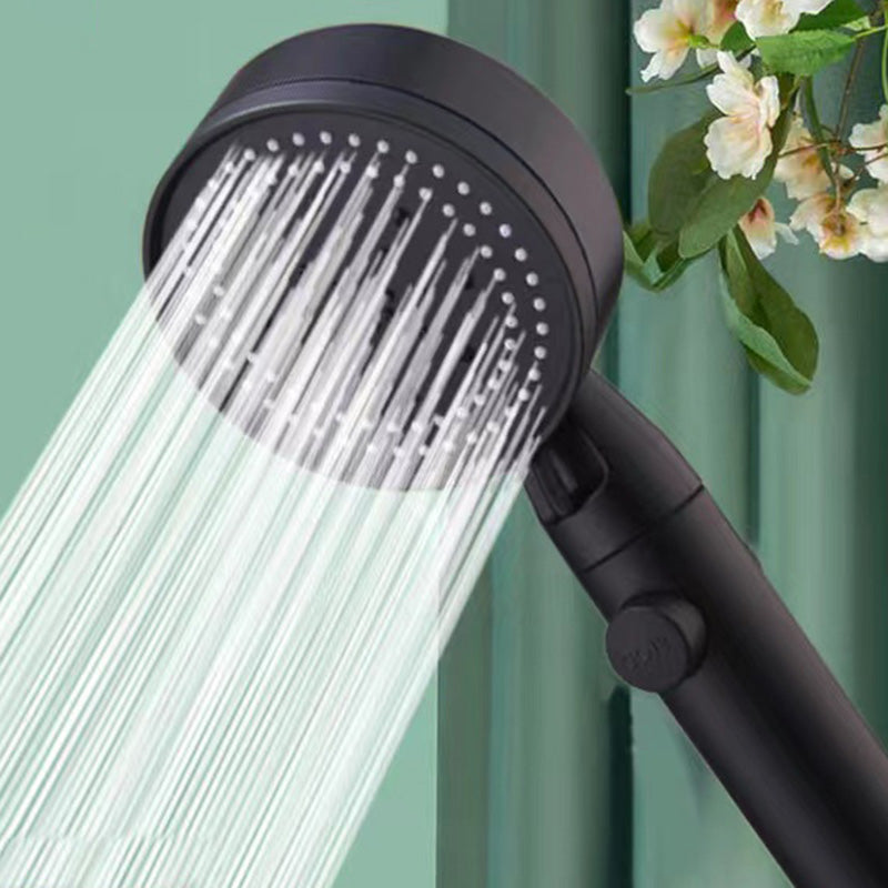 Plastic Bathroom Shower Head Adjustable Spray Pattern Handheld Shower Head