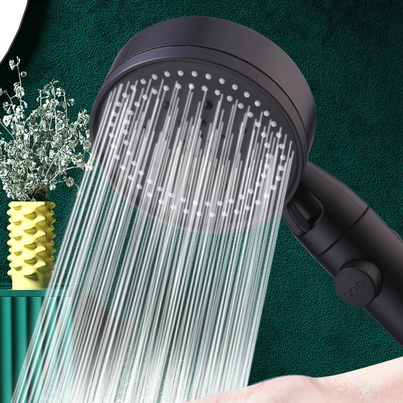 Plastic Bathroom Shower Head Adjustable Spray Pattern Handheld Shower Head