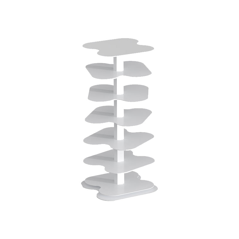 Urban Open Bookcase Metal Vertical Bookshelf for Living Room