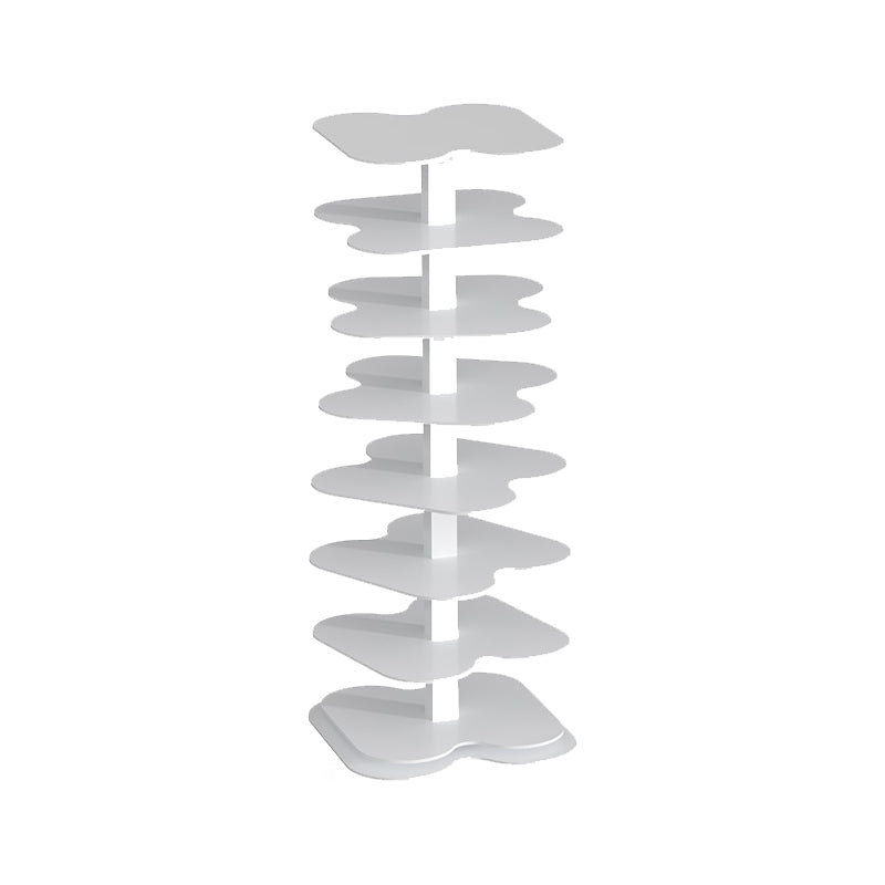 Urban Open Bookcase Metal Vertical Bookshelf for Living Room