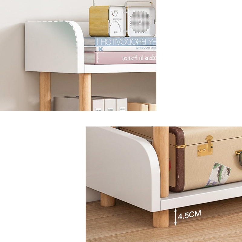 Contemporary Wood Bookcase Etagere Bookshelf for Home Office