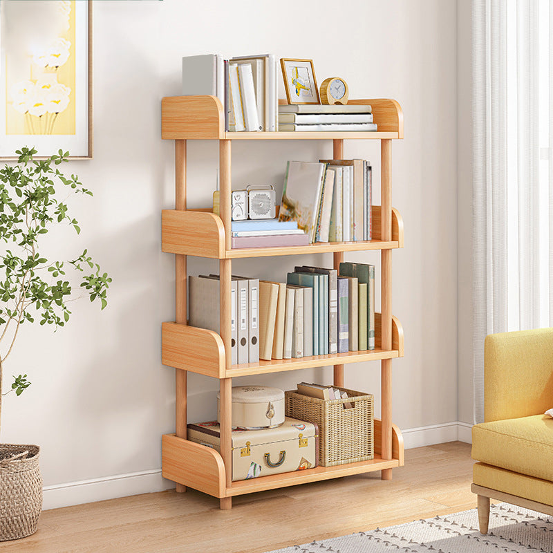 Contemporary Wood Bookcase Etagere Bookshelf for Home Office