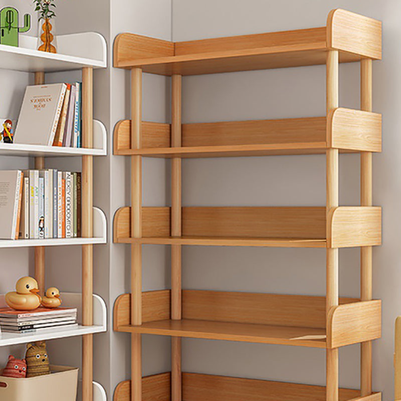 Contemporary Wood Bookcase Etagere Bookshelf for Home Office