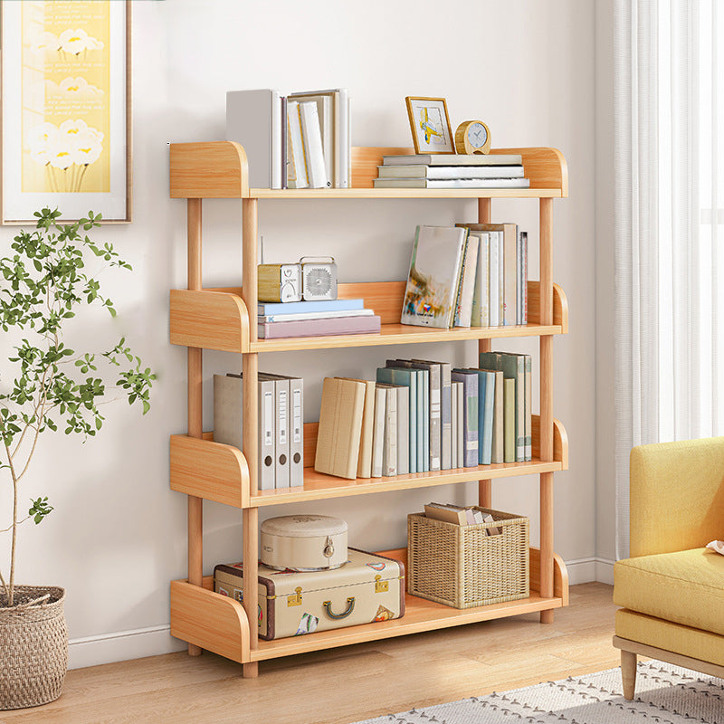 Contemporary Wood Bookcase Etagere Bookshelf for Home Office