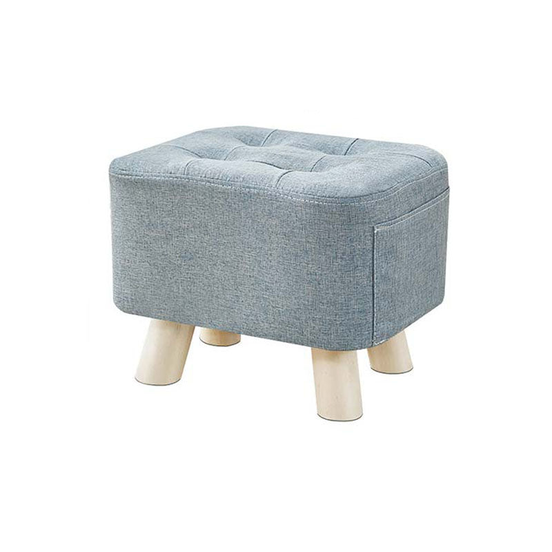 Modern Rectangle Standard Scratch Resistant Pure Color Standard for Living Room