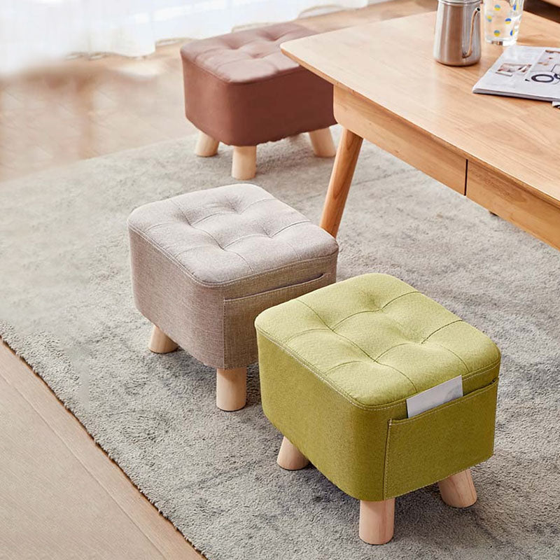 Modern Rectangle Standard Scratch Resistant Pure Color Standard for Living Room