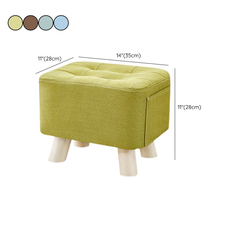 Modern Rectangle Standard Scratch Resistant Pure Color Standard for Living Room