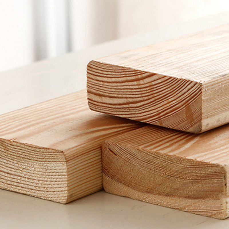 Orange Modern Pouf Square Stain Resistant Pouf for Home Decor