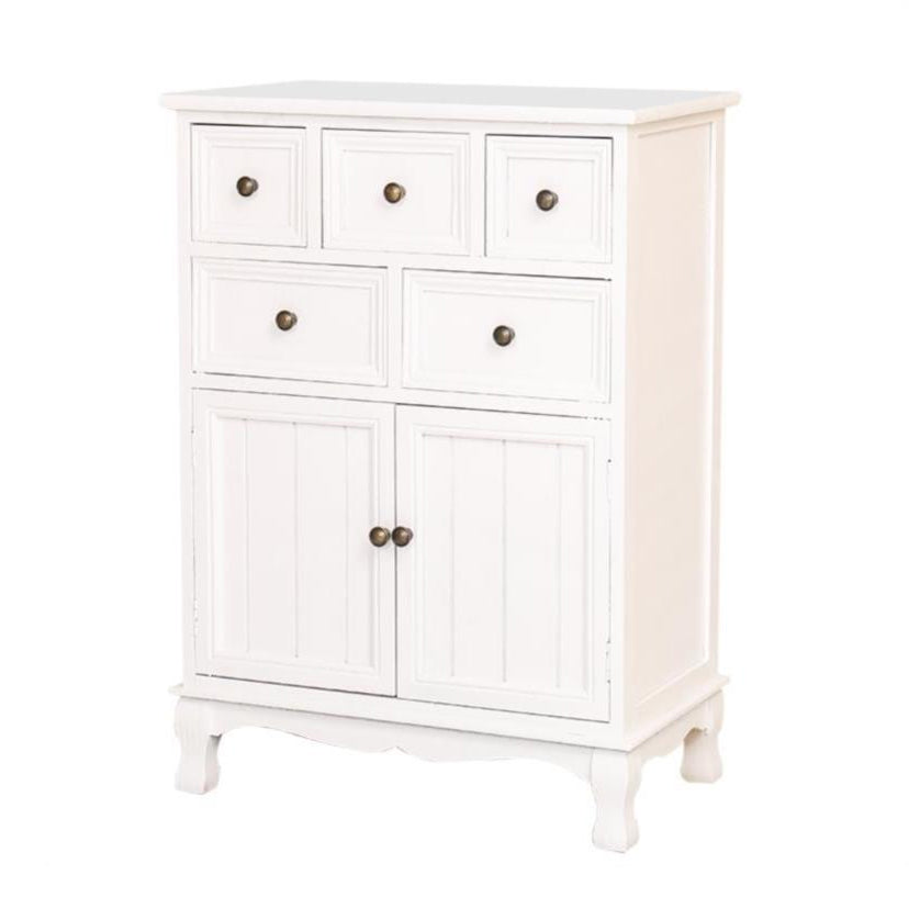 Nautical Bedroom Storage Chest Solid Wood Chest with Drawers