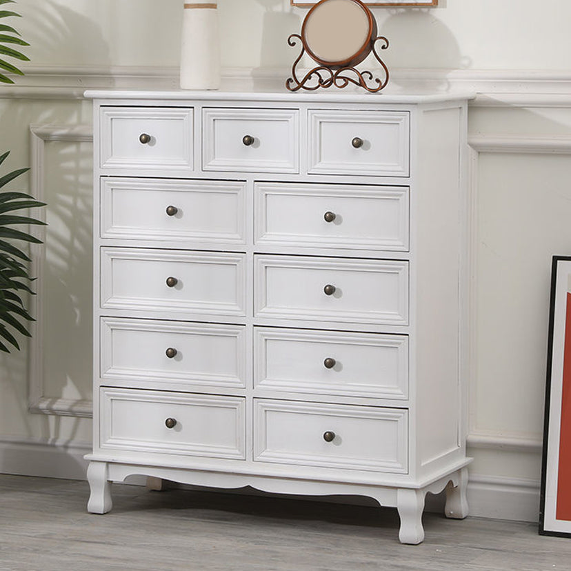 Nautical Bedroom Storage Chest Solid Wood Chest with Drawers