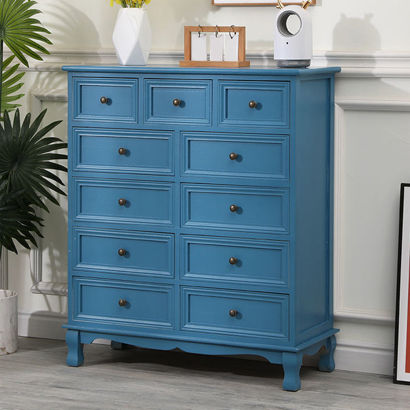 Nautical Bedroom Storage Chest Solid Wood Chest with Drawers