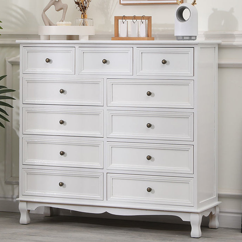 Nautical Bedroom Storage Chest Solid Wood Chest with Drawers