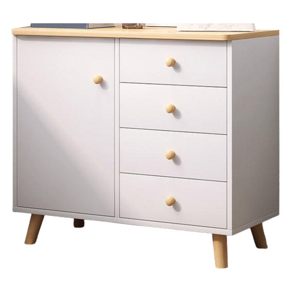 Contemporary Combo Dresser Solid Wood Bachelor's Chest for Home
