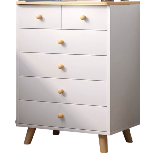 Contemporary Combo Dresser Solid Wood Bachelor's Chest for Home